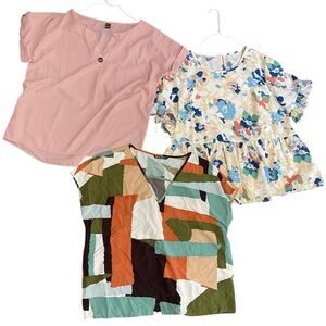 BUNDLE (3) Shein Blouse Tops
